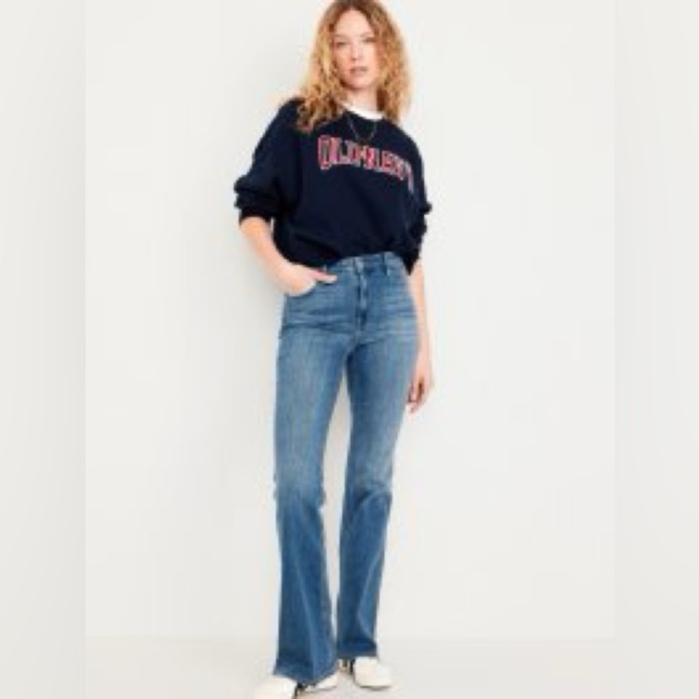 Old Navy High-Waisted Wow Flare Jeans